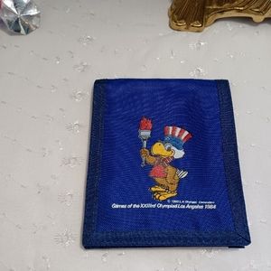 Vintage 1984 Los Angeles Olympics velcro wallet
